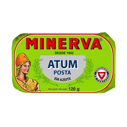 Minerva tuna can and portuguese olive oil